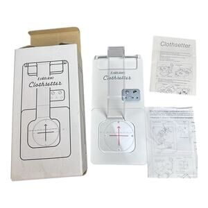 Envision Clothsetter Placement Tool for Sewing Embroidery Fabric Alignment Guide